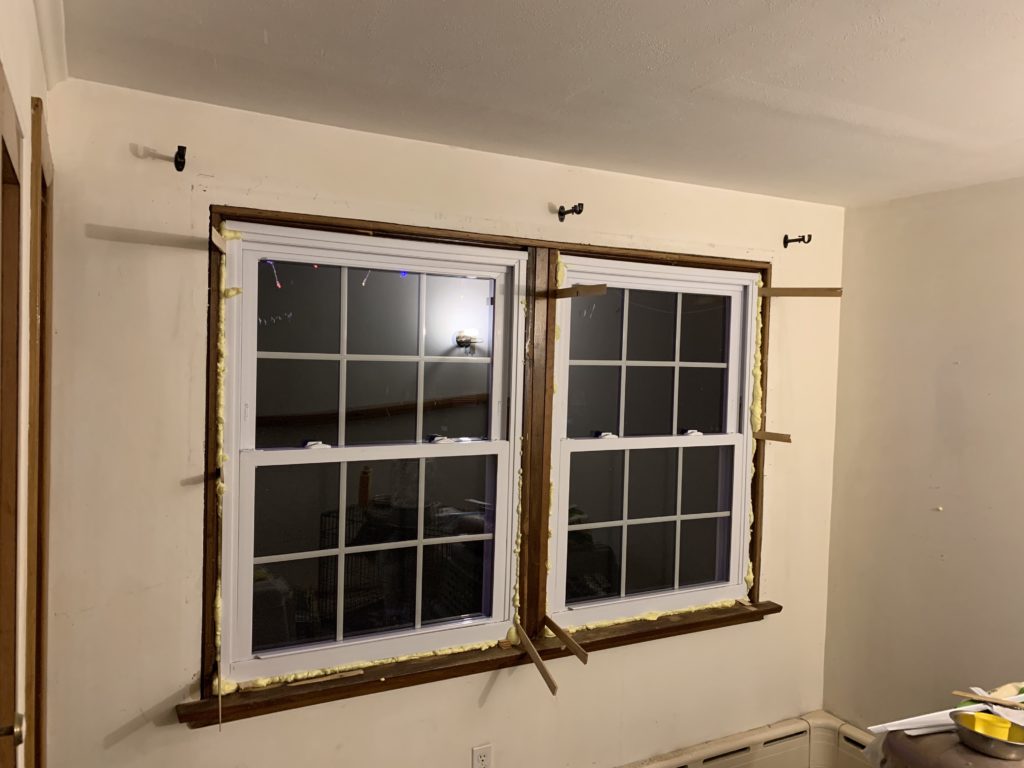 DIY replacement window insulation